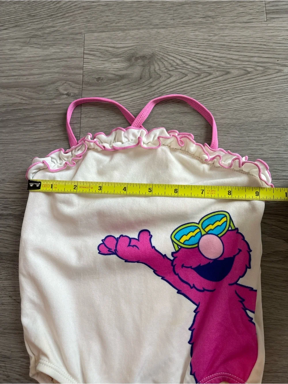 Vtg 2002 Elmo Sesame Street bathing suit